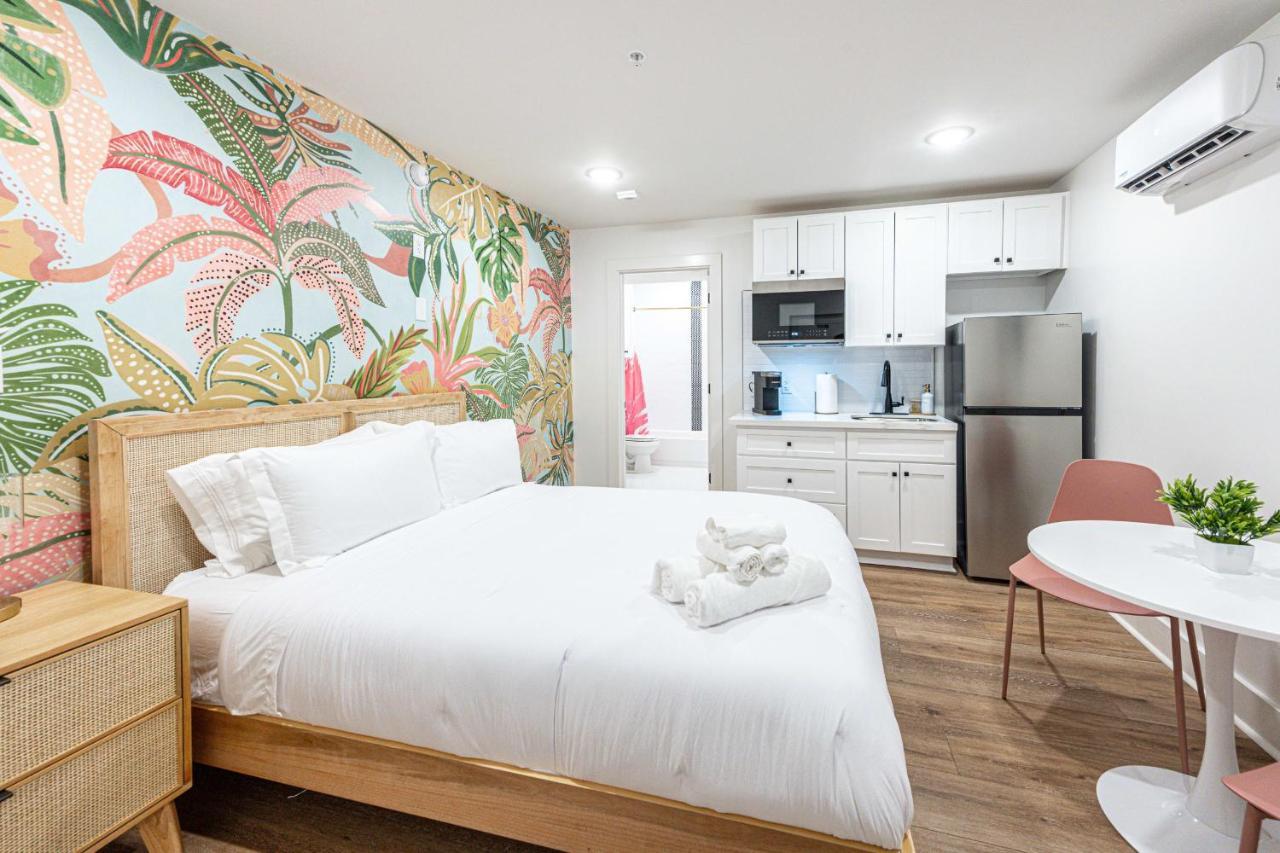 Pastel Tropics Studio Apartment Galveston Buitenkant foto